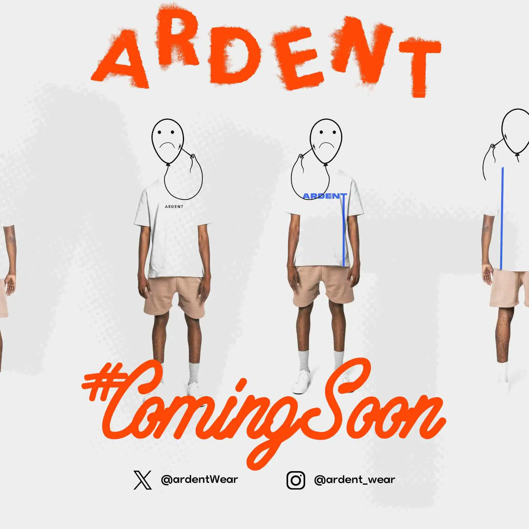 Ardent Coming Soon Fashion Poster